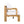 Outdoor 4-Seater Acacia Wood Patio Chat Set, Beige + Natural
