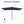 Rectangular Patio Umbrella With Crank Tilt, Polyester UV-Resistant Canopy