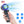 100 Speed Handheld Fan With Ice Cooler High Speed Turbo Fan 3000mAh Rechargeable Hand Fan with LCD Display for Travel Camping Beach Outdoor