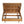 Lounge Chaise Set, Acacia Solid Wood with Cream Lounge Cushion