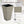 Outsunny Set of 3 Tall Planters with Drainage Hole, Gray