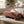 Rust Red Boucle Indoor Dining Bench