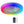 18 Inch Ceiling Fan with RGB Light and Remote Control