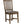 Open Slat Back Kitchen Side Chair (Set of 2) - Brown Oak