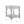 Square End Table - Gray