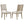 Verdugo - Cushioned Dining Chair (Set of 2) - White Washed