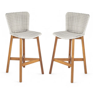 Lymington Outdoor Bar Stool Set of 2