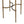 Bedford - Oval Mirror Accent Table - Antique Bronze