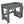 Gaming Loft Bed With Desk, Multi Storage Shelves, LED And Charging Station