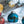 Christmas Ball Ornaments Glass Decorative Hanging Balls Light Blue
