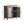 Rustic Natural Aged Brown Solid Wood Transitional Storage Cabinet – 31.89'