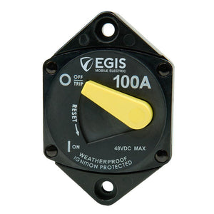 Egis 100A Panel Mount 87 Series Circuit Breaker - TRAPSKI