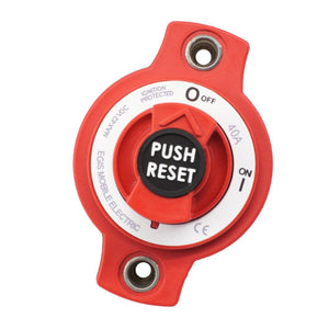 Egis 40A Panel Mount Mini Circuit Breaker - TRAPSKI