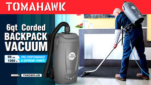 Replacement 6 Qt. Backpack Vacuum Bags for Electric Backpack Vacuum TVAC6PLUS – Pack of 5 - TRAPSKI