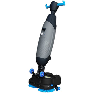 Electric Floor Scrubber Cleaner with 18” Power Mop Brushes Cordless 36V Battery Powered - TRAPSKI