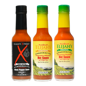 Mild & Hot Trio Hot Sauce Set