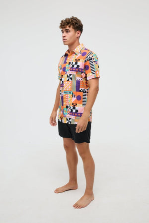 Endless Summer Men's Short Sleeve Shirt