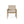 Outdoor Wicker and Acacia Wood Club Chairs - Set of 2