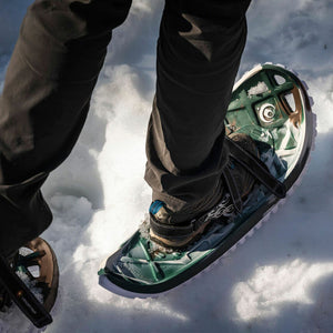 Crescent Moon Eva Foam Deck Recreational Running Snowshoes for Adults, Camo - TRAPSKI