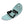 Crescent Moon Eva Foam Deck Recreational Running Snowshoes for Adults, Seafoam