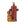 Red Fire Hydrant Water Fountain with Dog and Bird Accents - Red