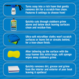 Boat Exterior Cleaning Kit