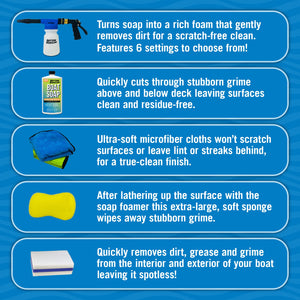 Boat Exterior Cleaning Kit