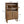 Modern Minimalist Shoe Storage Cabinet With 2 Flip Drawers And Metal Handles - Brown