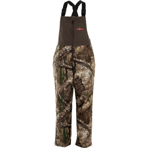 Habit Women's Cedar Branch Ins Waterproof Bib M-Realtree APX / Turkish Coffee