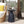 Outdoor Modern Metal End Large Table