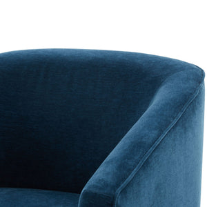 Elm Skirted Swivel Chair