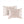 3 Piece Reversible Scalloped Edge Quilt Set Blush Full/Queen