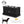 PawHut Large Elevated Dog Bowls with Storage Drawer