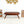 Maja - Bench - Cognac / Dark Brown