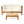 Brava X-Back 2 Seater Sectional Loveseat with Coffee Table