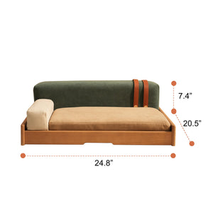 Modern Wooden Pet Bed for Cats and Dogs