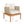 Outdoor Acacia Wood and Rope Club Chair with Cushions (Set of 2)