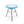 Nusa Modern Rattan Side Table With Tempered Glass Top