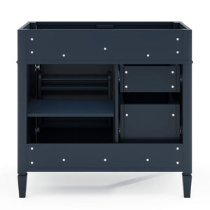 Bathroom Vanity With 2 Drawers And Tip-Out Drawer, Storage Cabinet