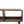 Solid Wood Curved Chestnut Media Unit