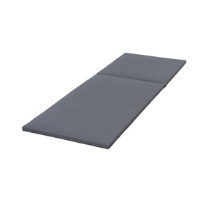 2" Thick Chaise Lounge Cushion in Dark Grey