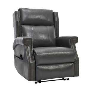 Manual Recliner Chair  With Heavy Duty Motion Mechanism, 8 Vibrating Nodes And 3 Massage Modes For Living Room