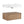 Modern Wall Mounted 30 Inch Bathroom Vanity With Resin Sink And 2 Side Cabinet In Imitative - Imitative Oak