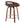 Cassis - Mid Century Modern Fixed Height Counter Stool With Swivel With Round Footrest (Set of 2)