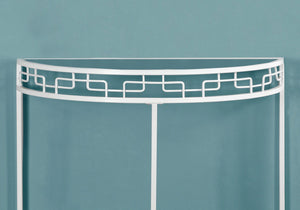 Accent Console Table for Entryway, Contemporary and Modern - White
