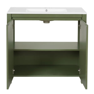 Bathroom Vanity Organizer With Sink, Combo Cabinet Set, Bathroom Storage Cabinet