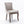 A&A Furniture Ultra Side Dining Chair with Thickened Fabric and Bronze Nail Head, Beige, Set of 2