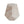 Outdoor/Indoor Lightweight Concrete Side Table with Travertine Finish in Beige