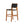 30.5 Inch Seat Height Outdoor Acacia Solid Wood Patio Side Chair