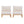 Acacia Wood Patio Furniture Club Chair Set of Two